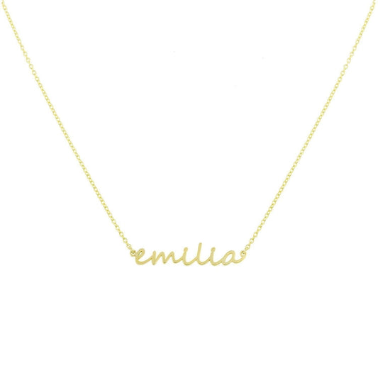 Custom Dainty Name Necklace
