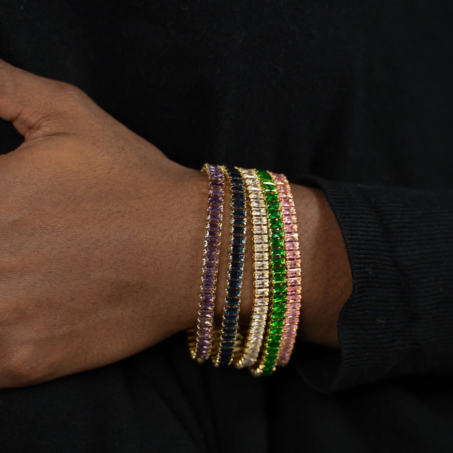 Baguette Burst Bracelet