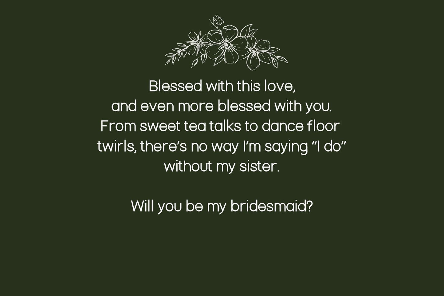 Bridesmaid Box 2-Piece Gift Set