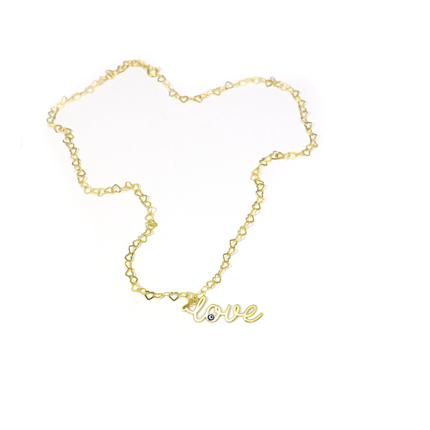 Evil Eye Love Necklace