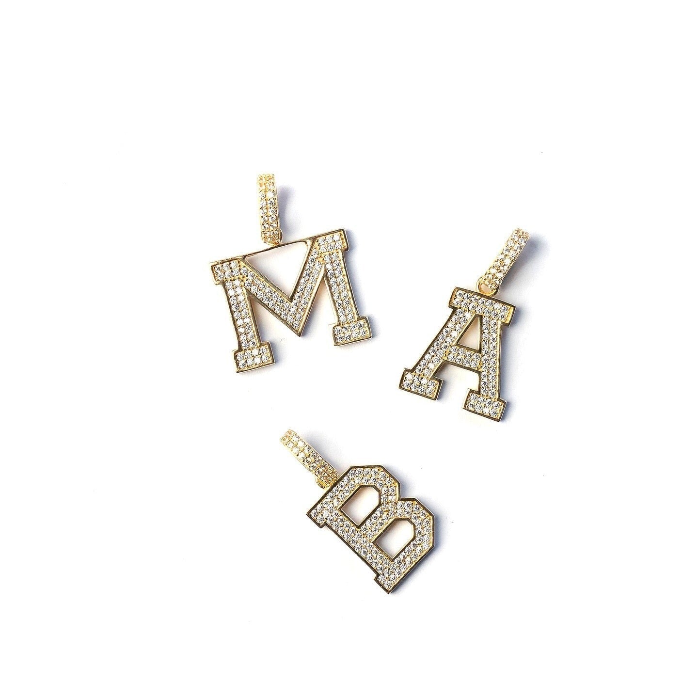 Varsity Letter Charm