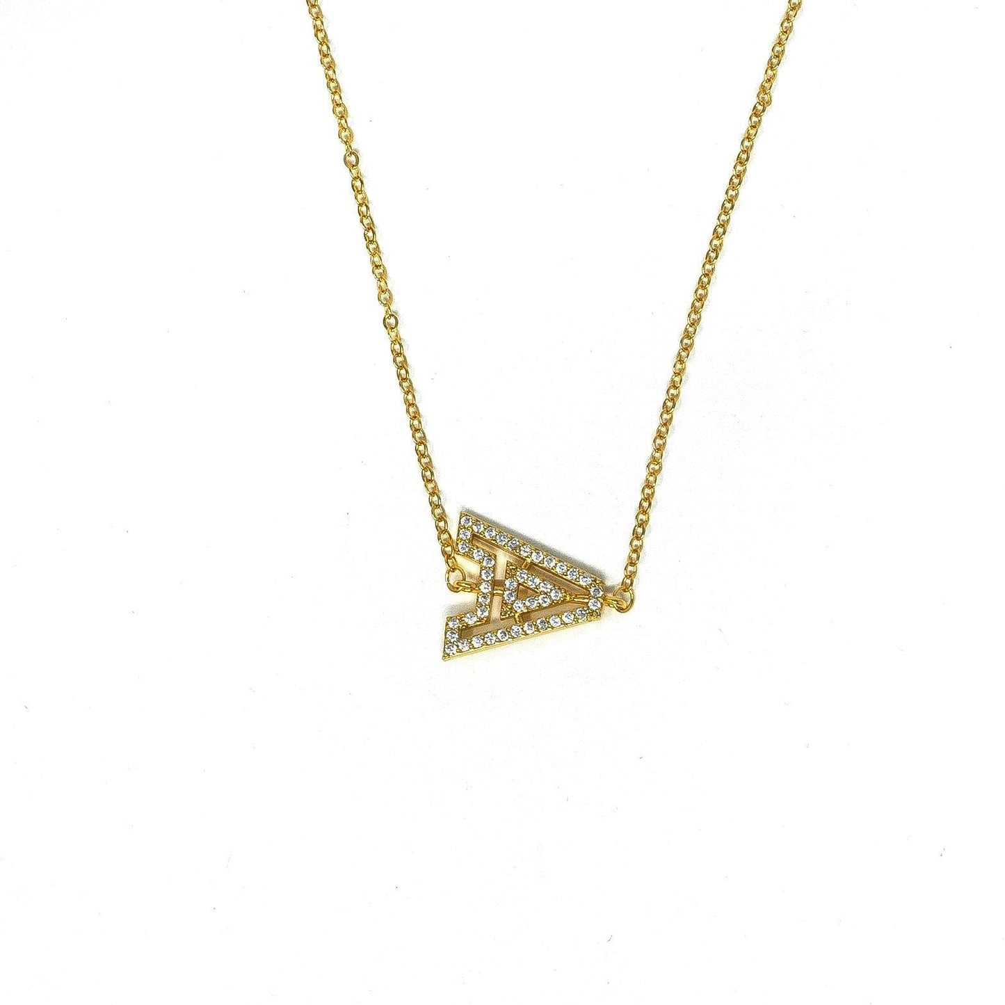 The Side Initial Necklace