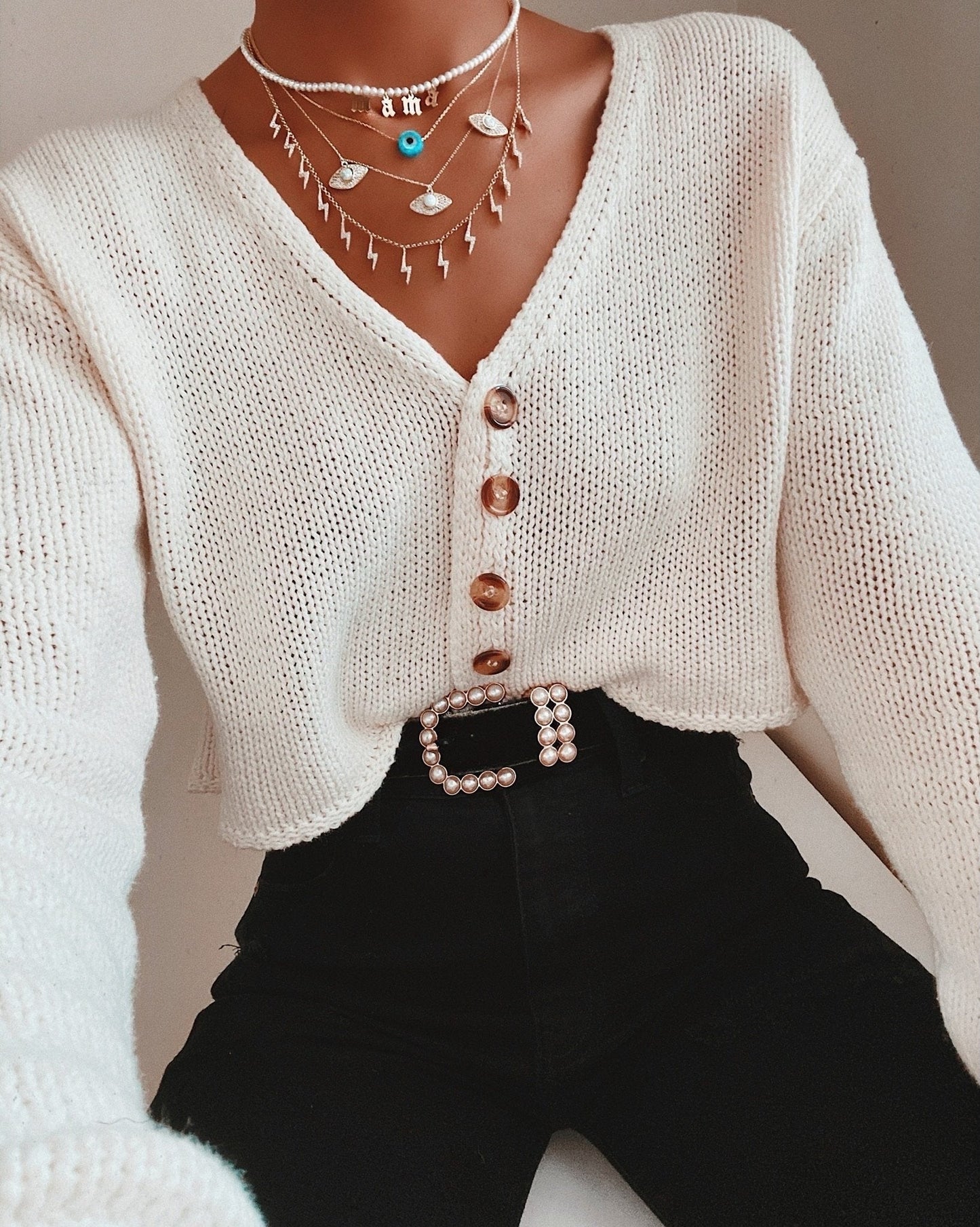 Mama Pearl Choker