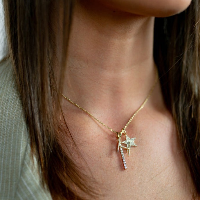 Sleek Initial Charm