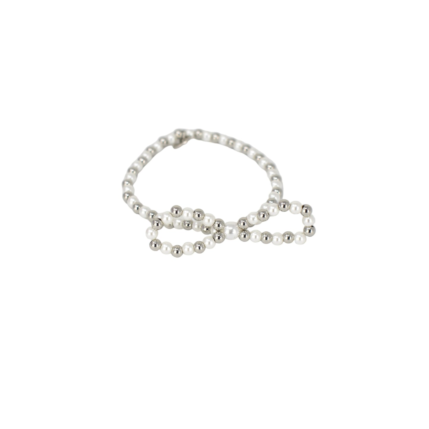 On Knox Beaded Bow Bracelet