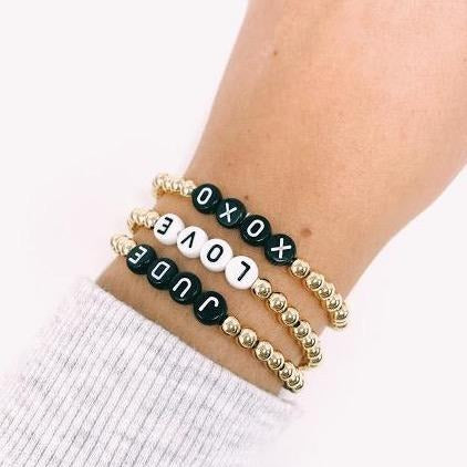 Customized Stretch Beaded Bracelets