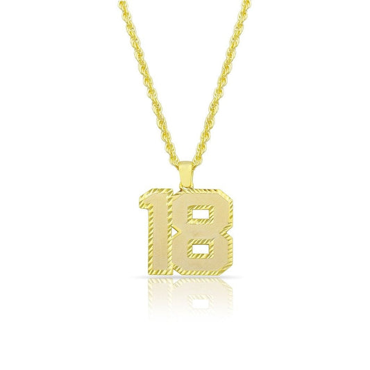 Custom Lucky Number Necklace