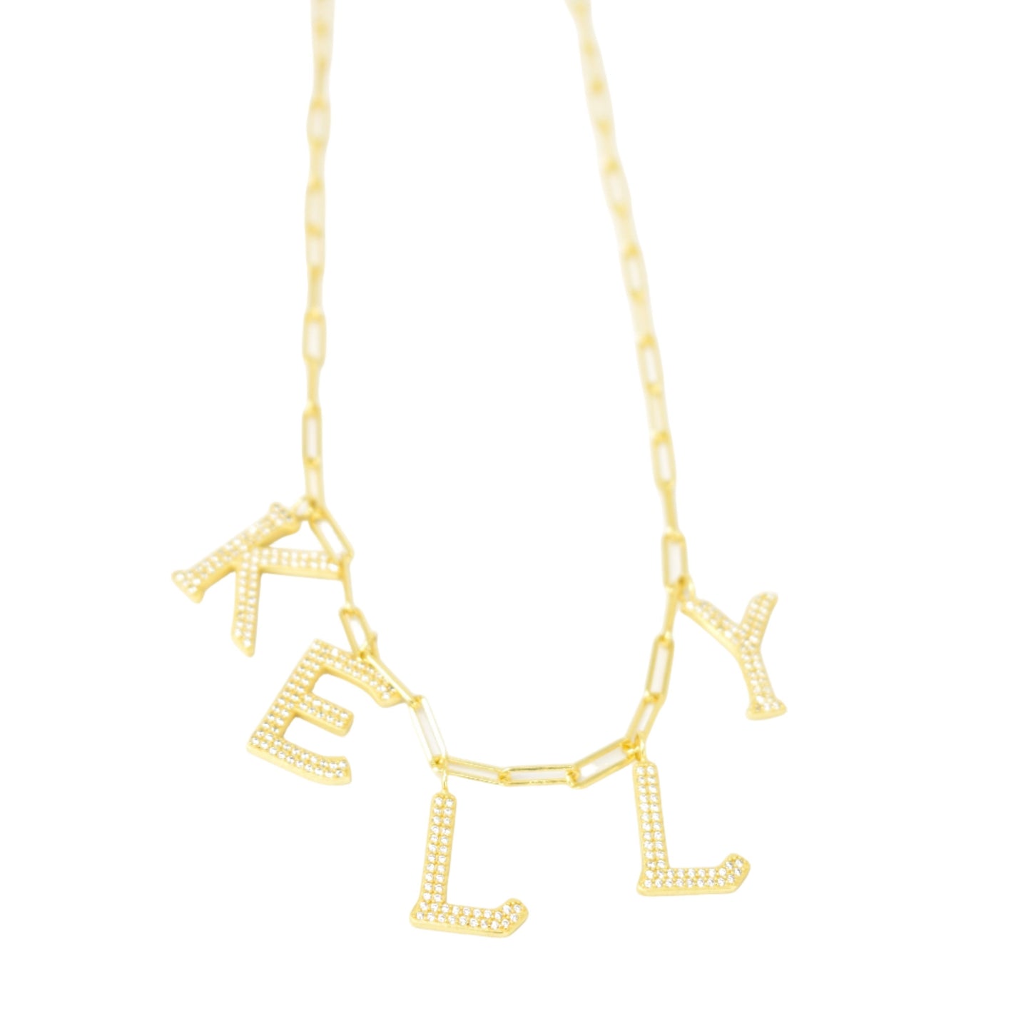 Custom Statement Name Necklace