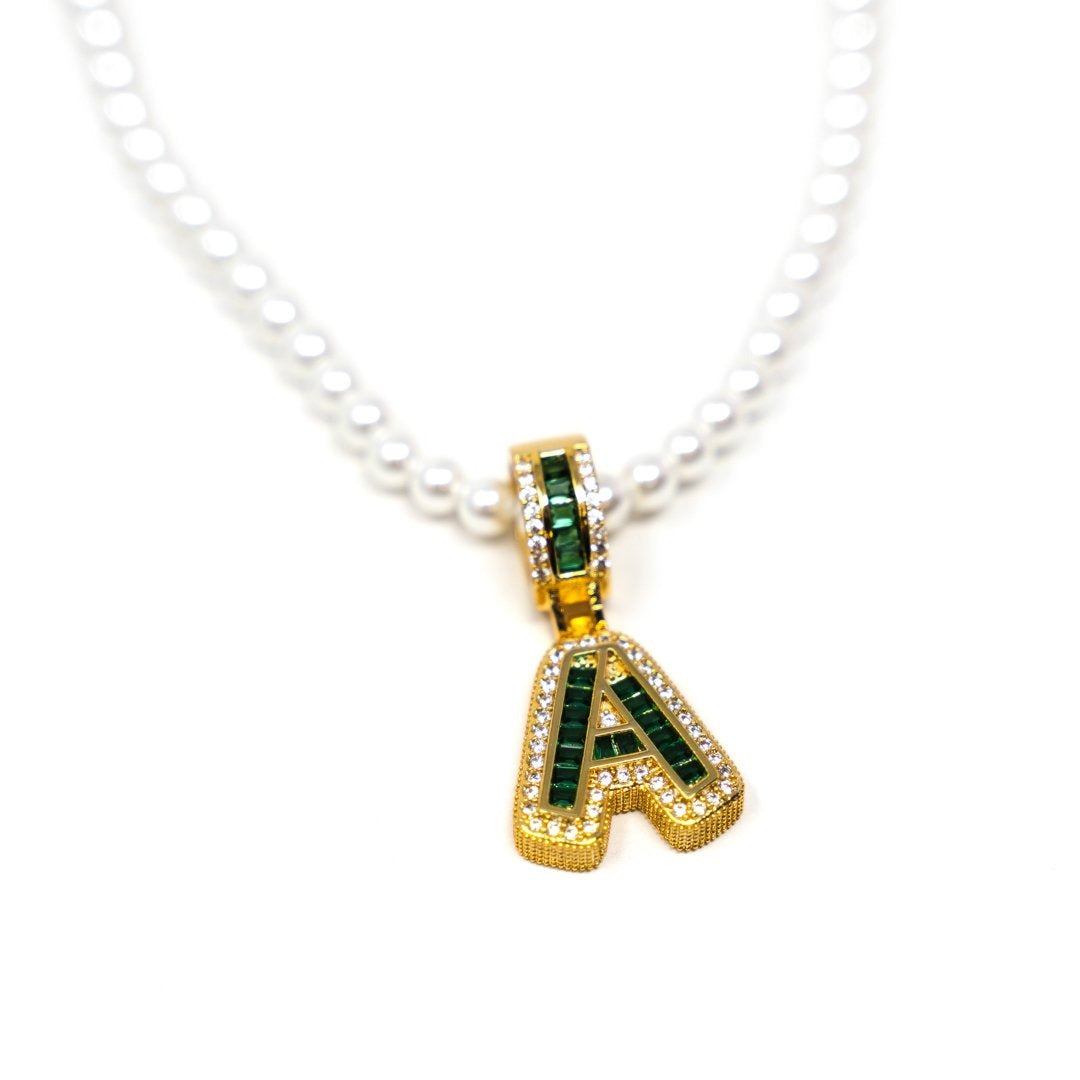 Bling Initial Necklace