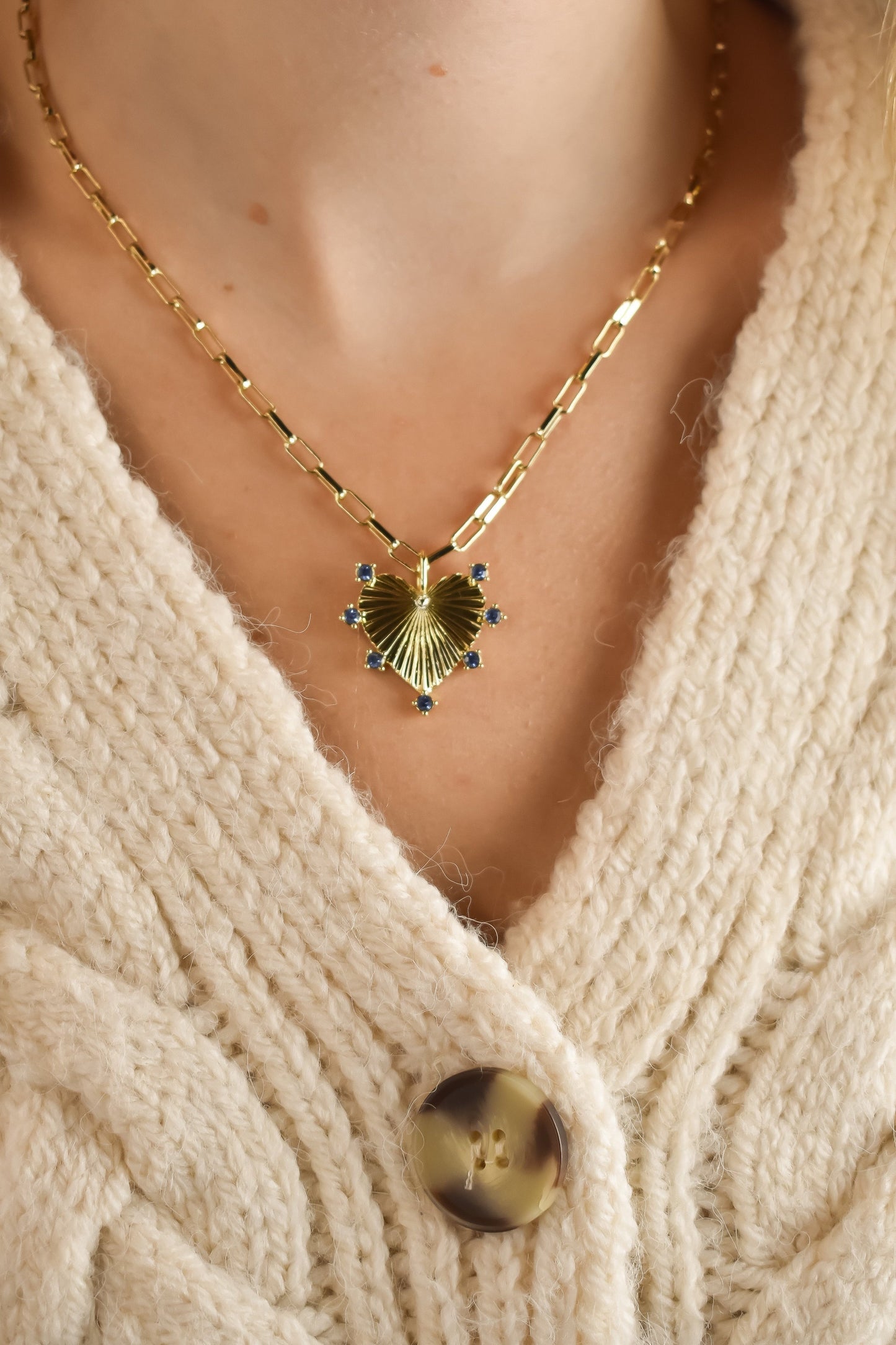 Grove Heart Charm