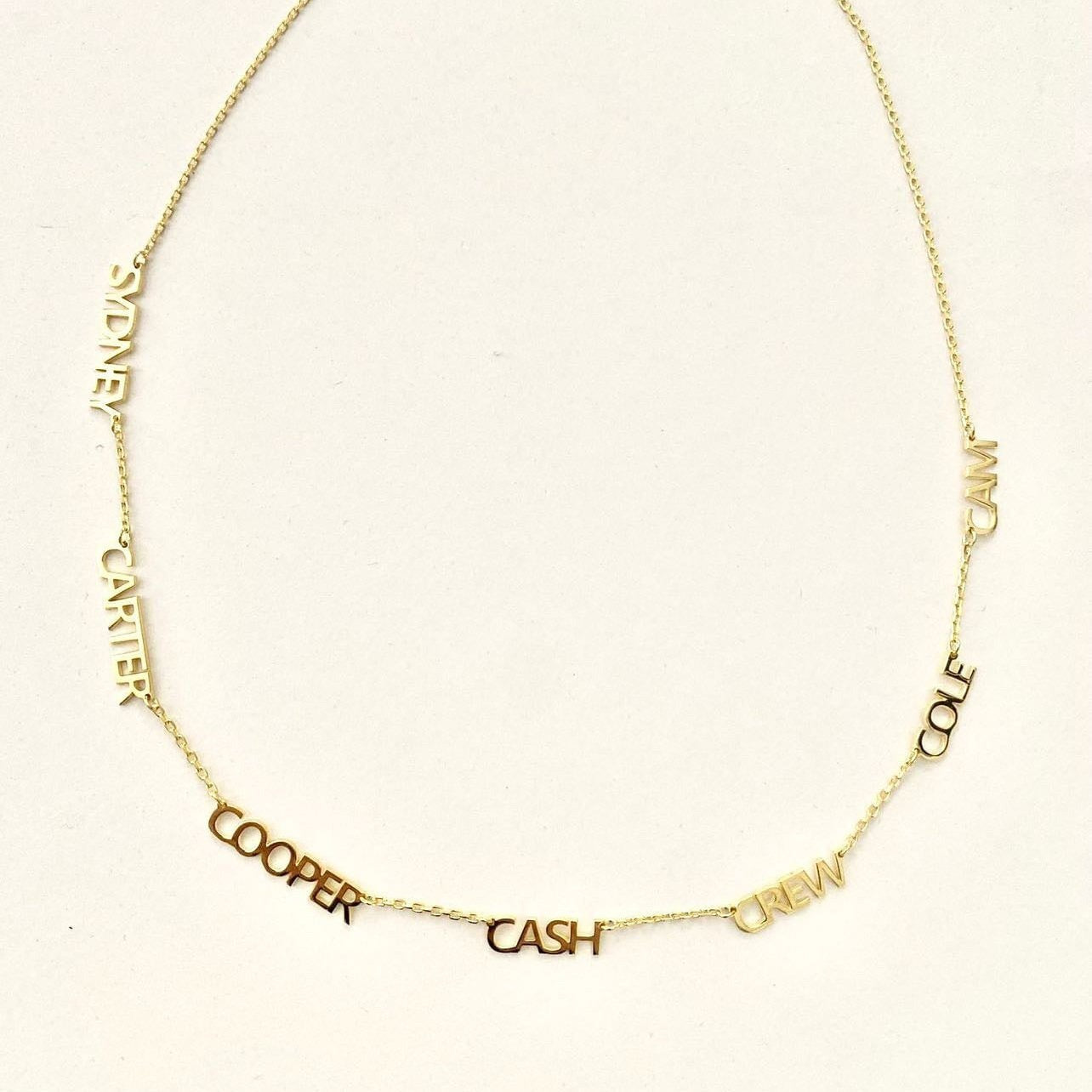 Custom My Mantra/Name Necklaces