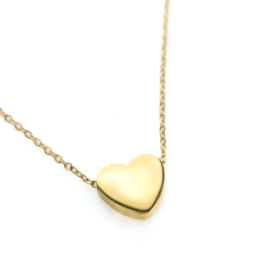 Custom Engraved Heart Necklace
