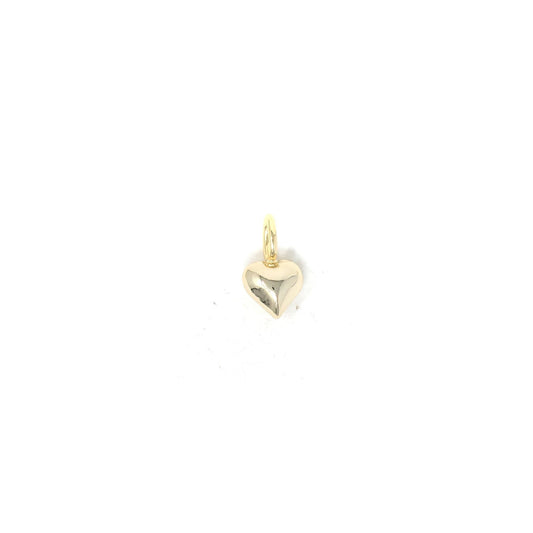 Mini Puffy Heart Charm
