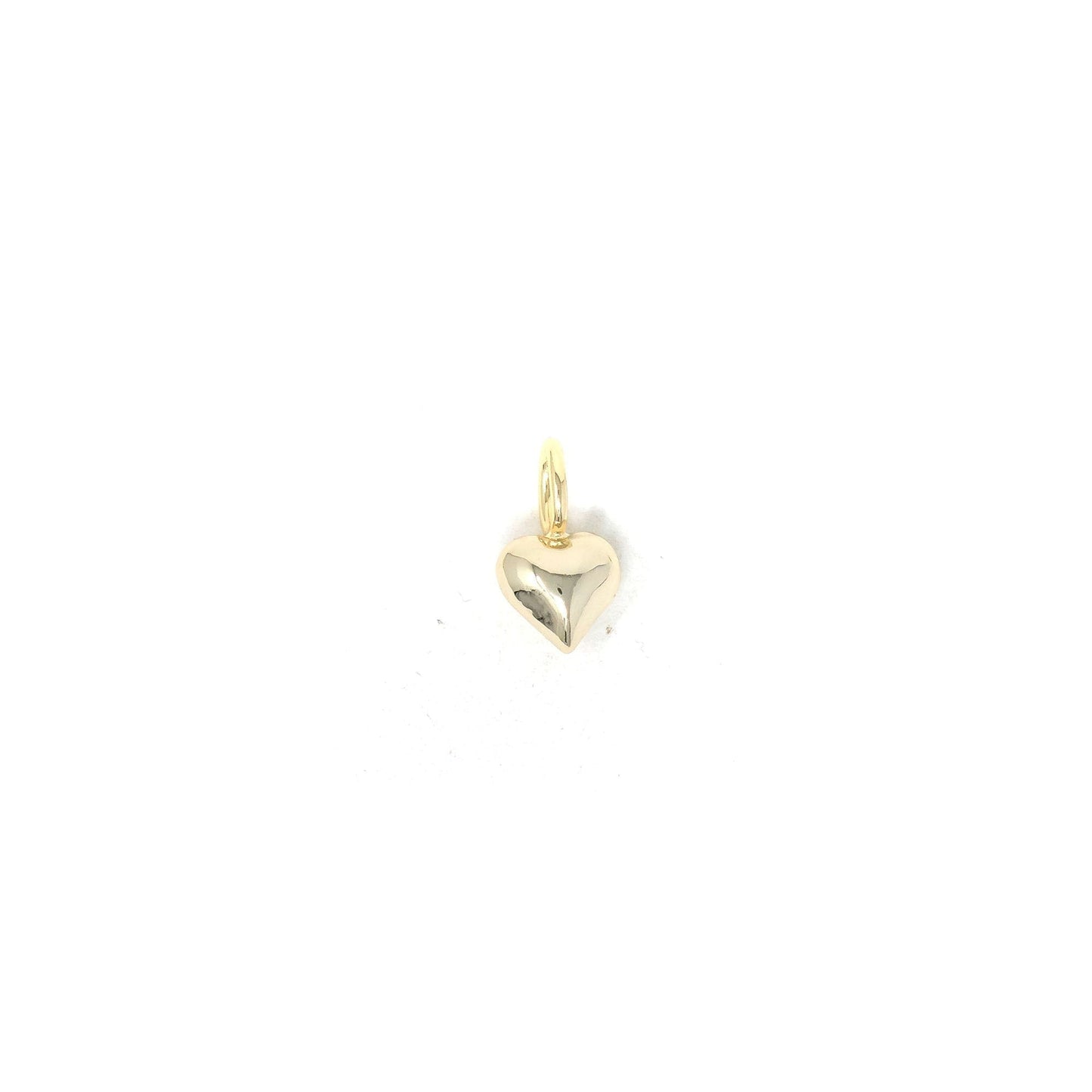 Mini Puffy Heart Charm