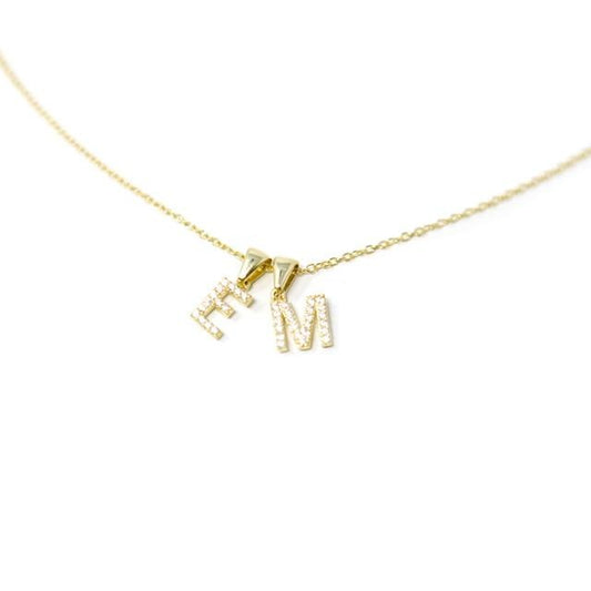 Custom Layered Initial Necklace