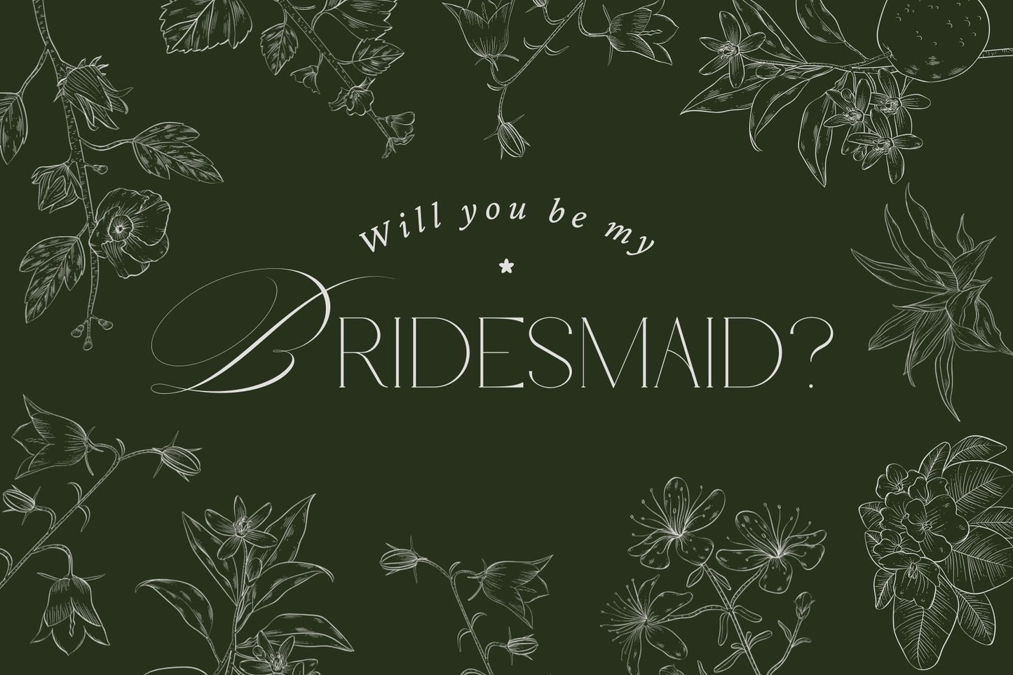 Bridesmaid Box 2-Piece Gift Set