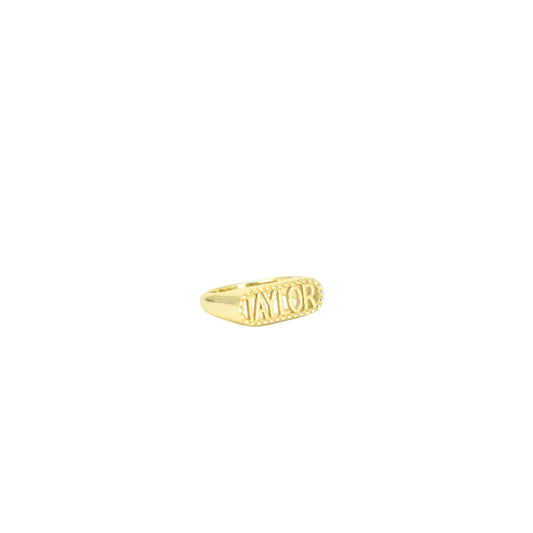 Custom Nameplate Ring