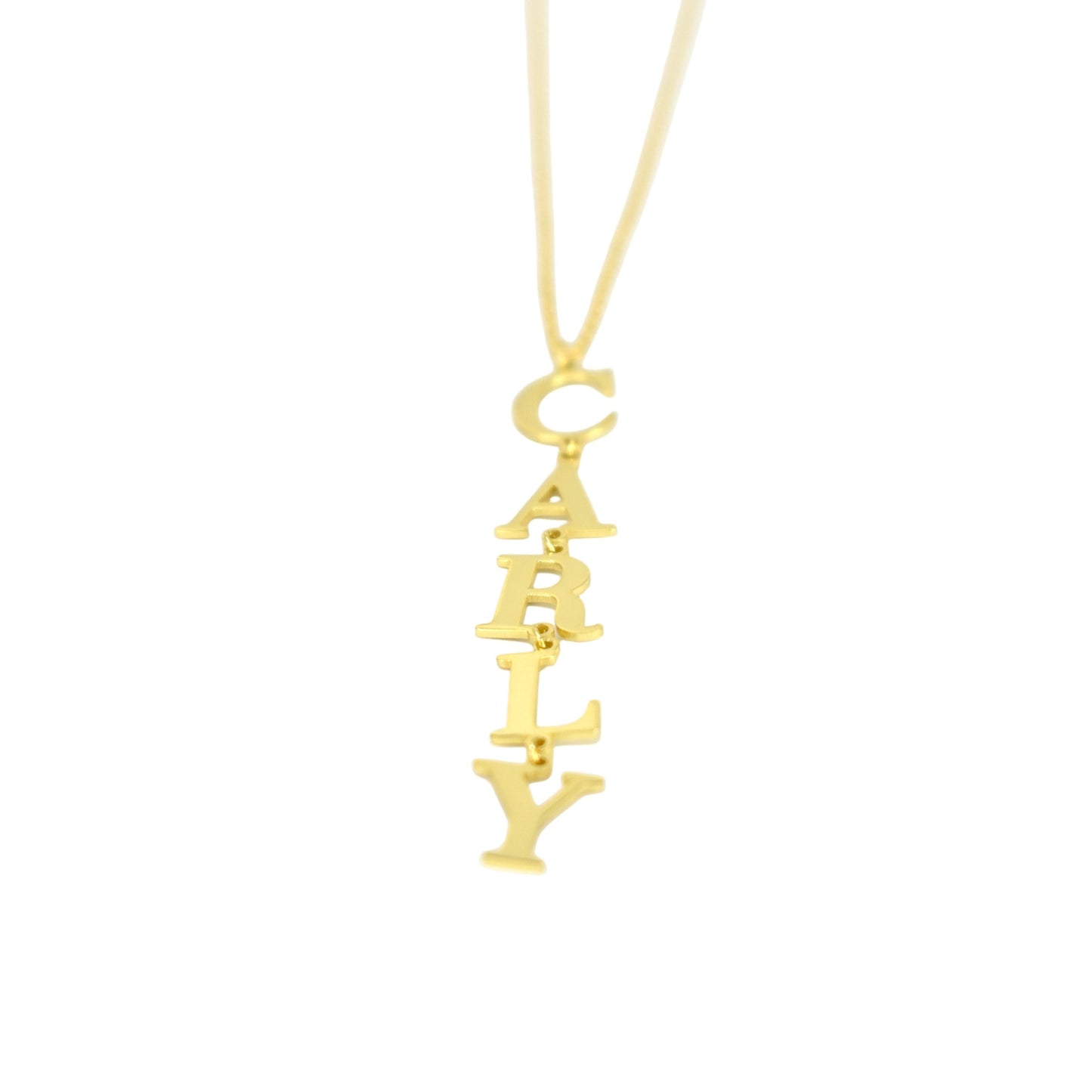 Custom Vertical Necklace