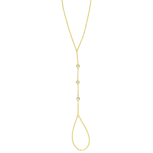 Crystal Dotted Hand Chain