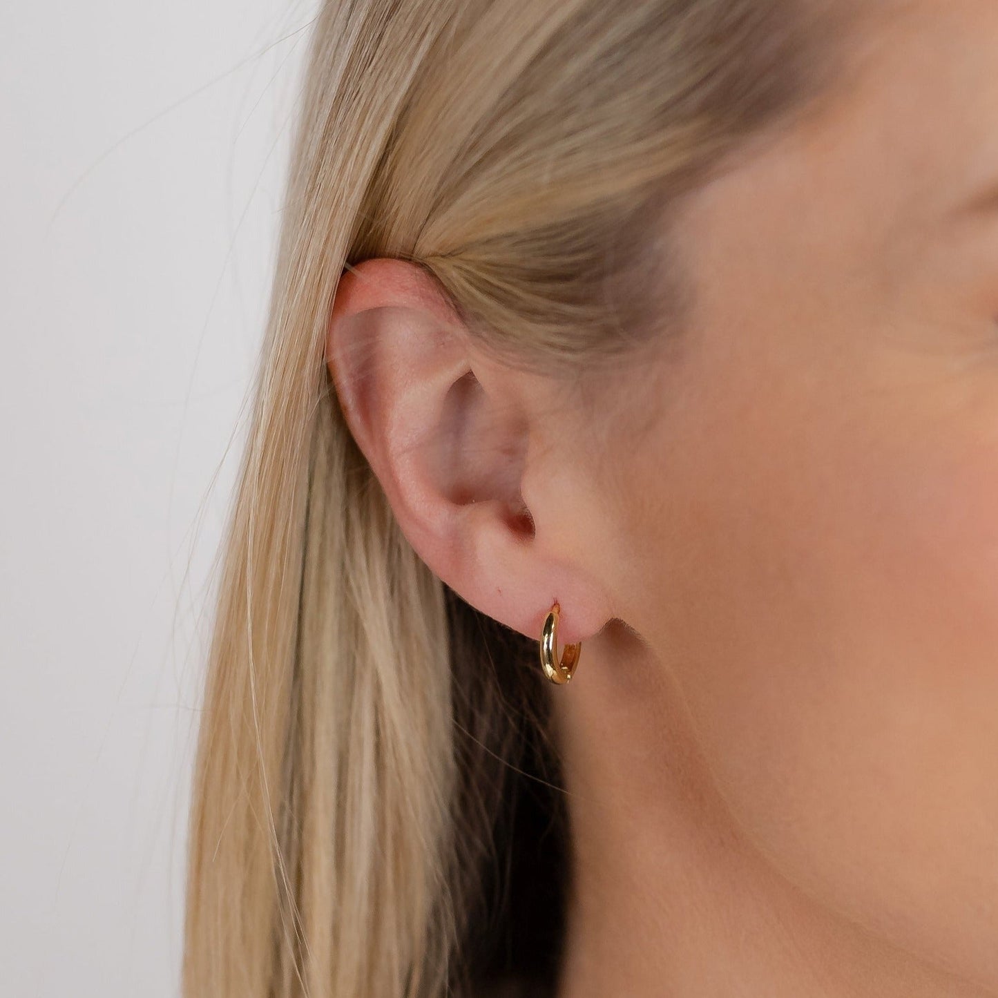 The Mars Huggie Earrings