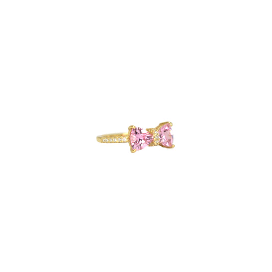 The Pink Bow Ring