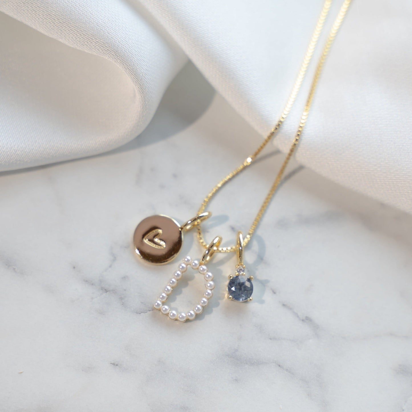 Engraved Heart Charm
