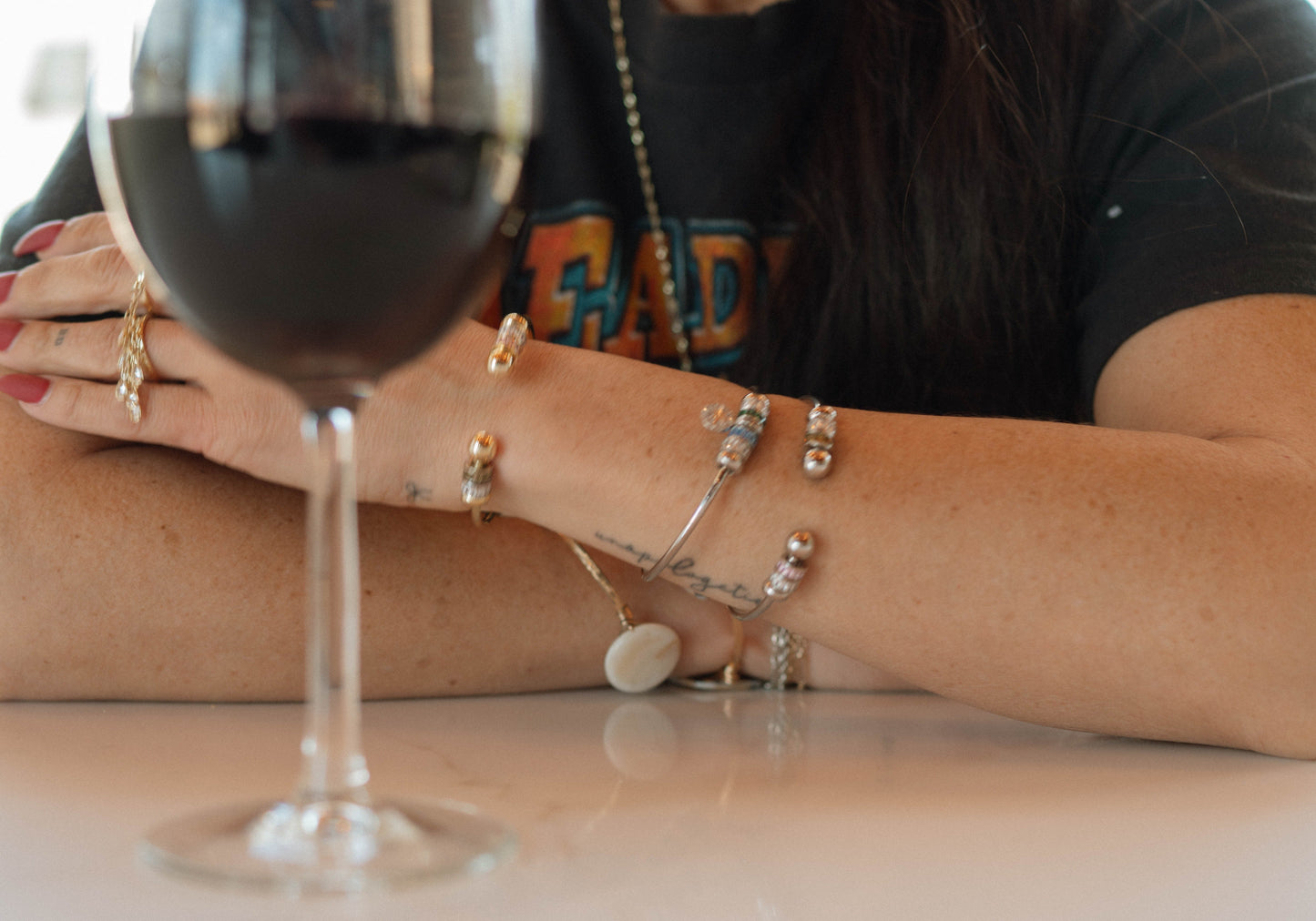 Slider Charm Cuff