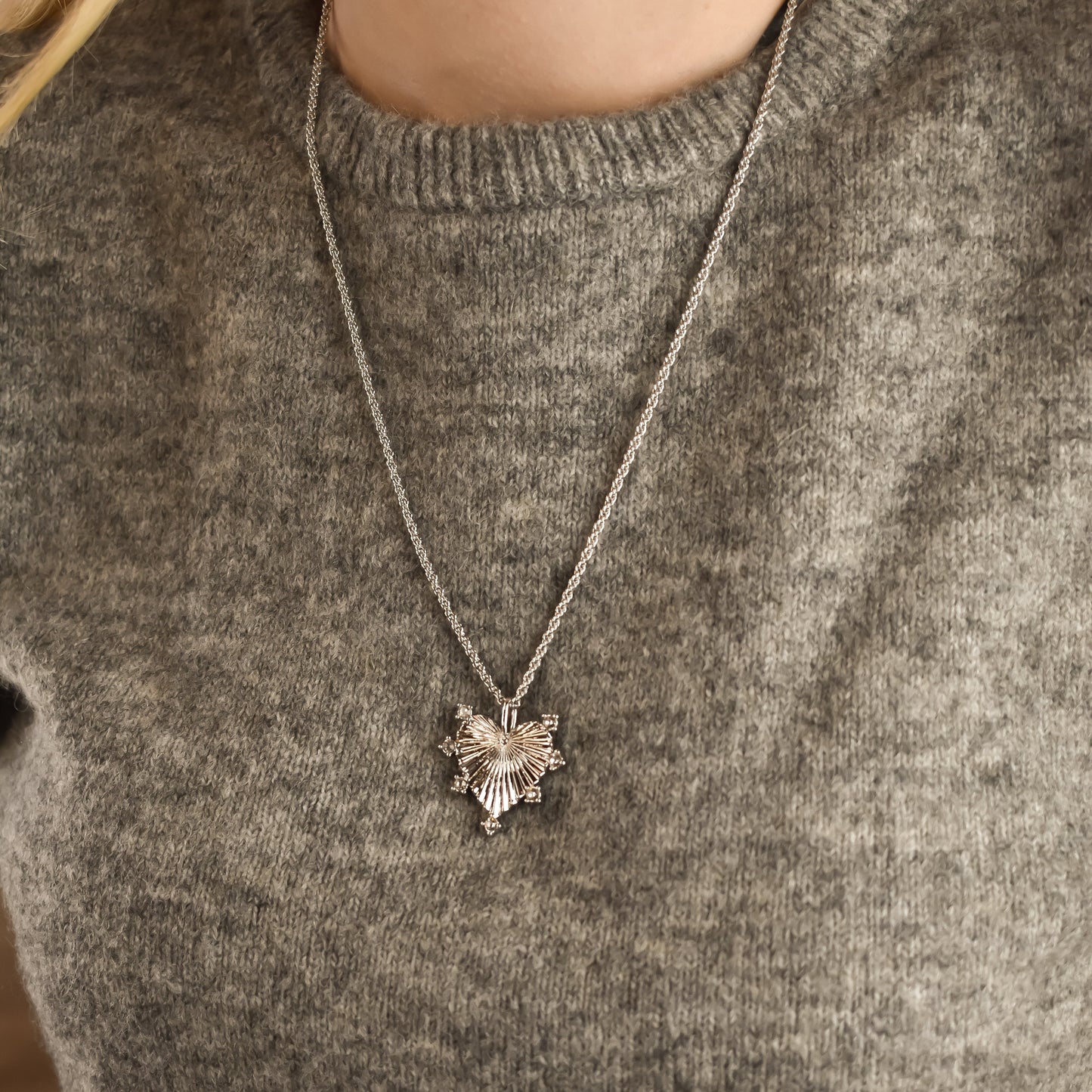 Grove Heart Charm