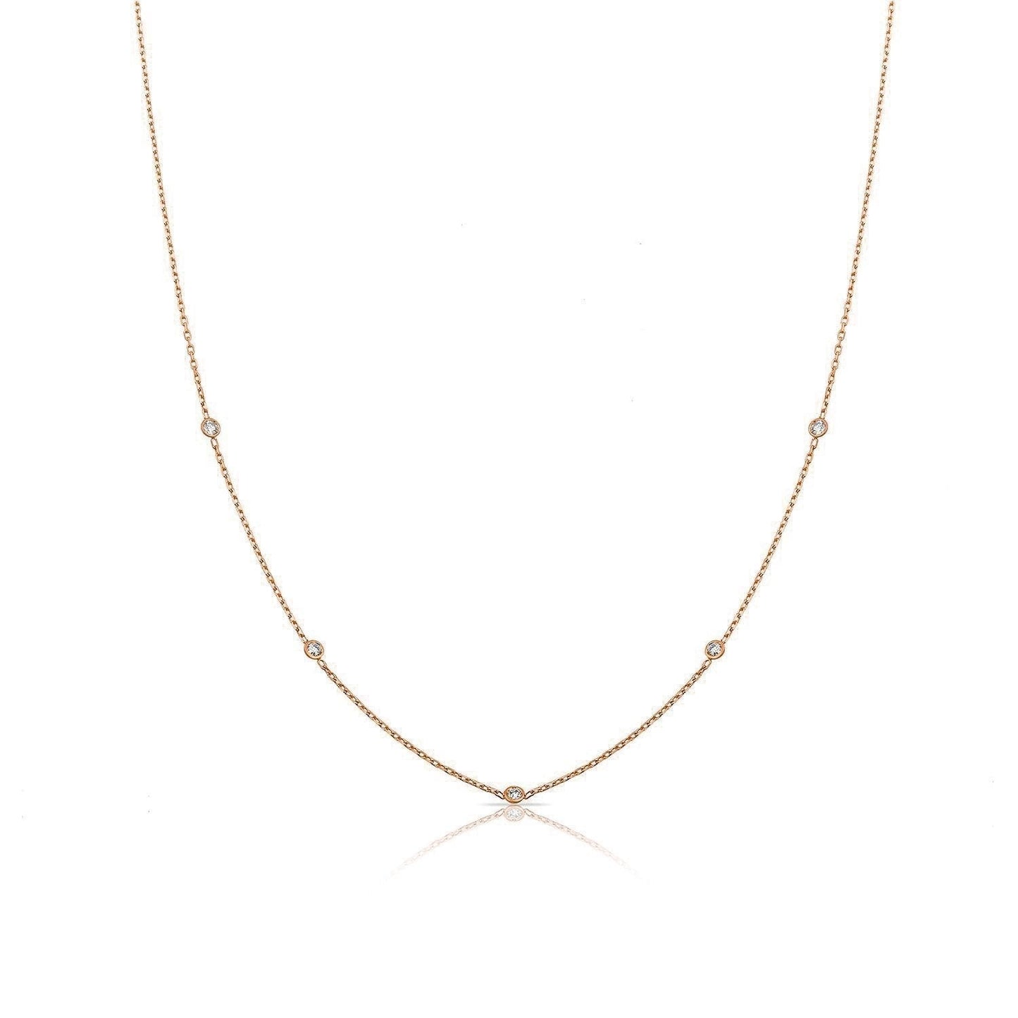 Loverly Crystal Dotted Necklace