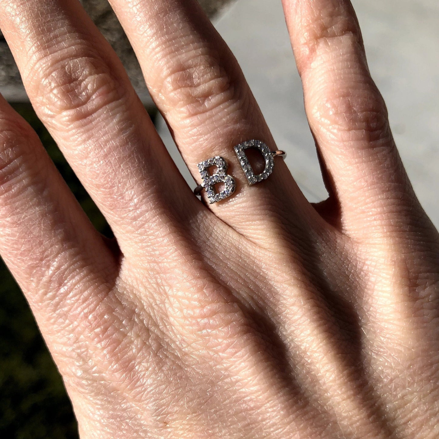 Custom Open Initial Ring