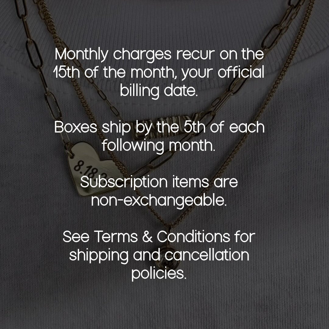Charm of the Month Subscription