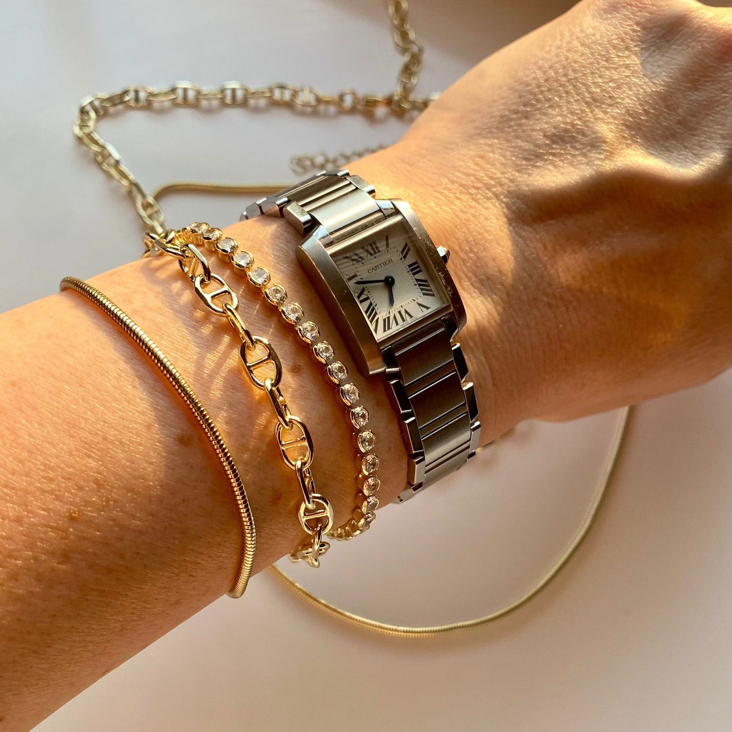 Sophia Snake Chain Bracelet