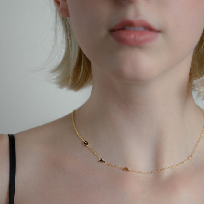 Custom Love Letters Necklace