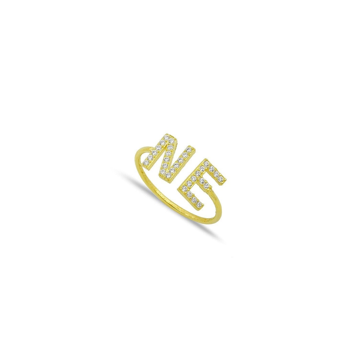 Custom Open Initial Ring