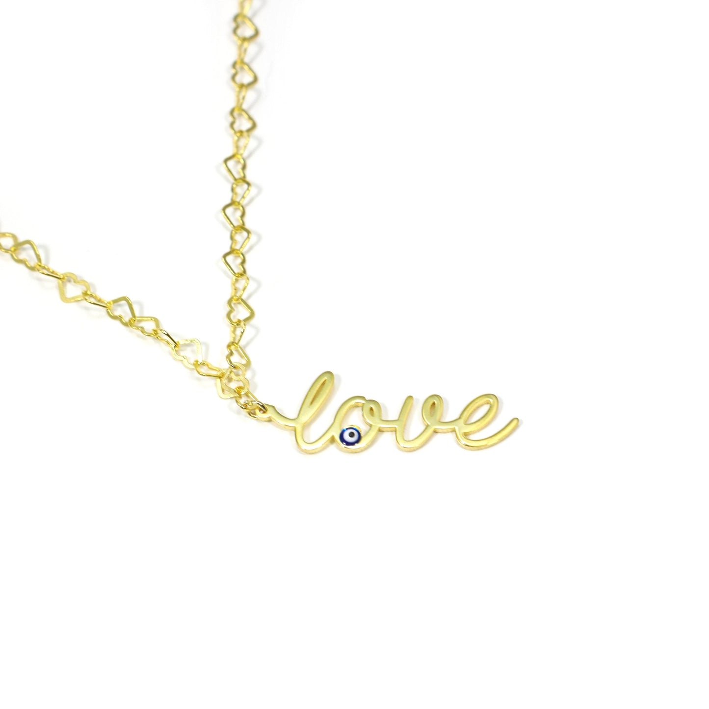 Evil Eye Love Necklace