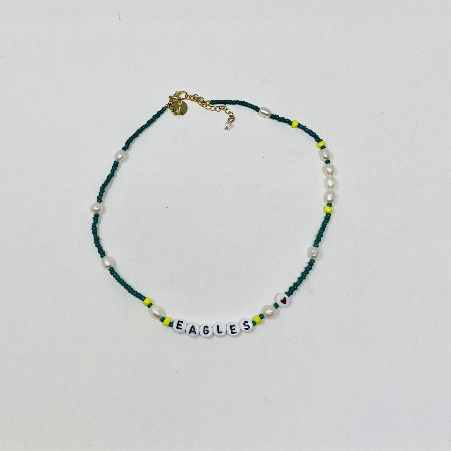 Home Team CLE Bead and Pearl Necklace