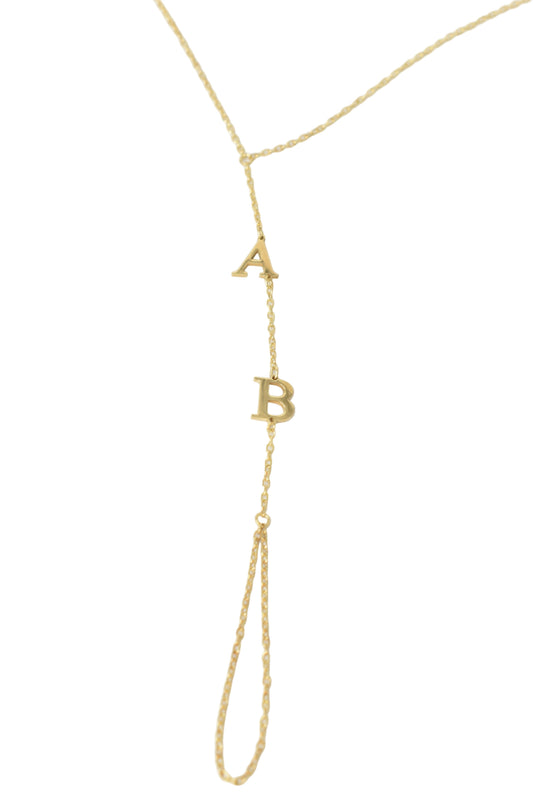 Custom Initial Hand Chain