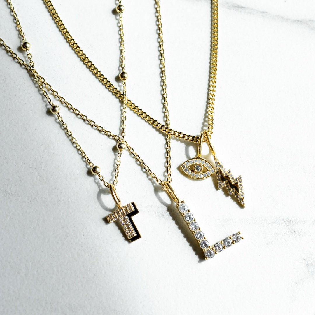Standout Initial Charm