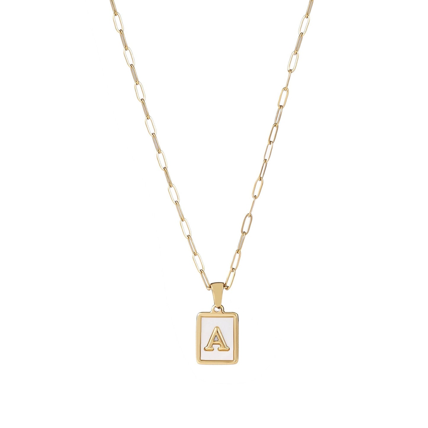 Ocean Drive Initial Necklace