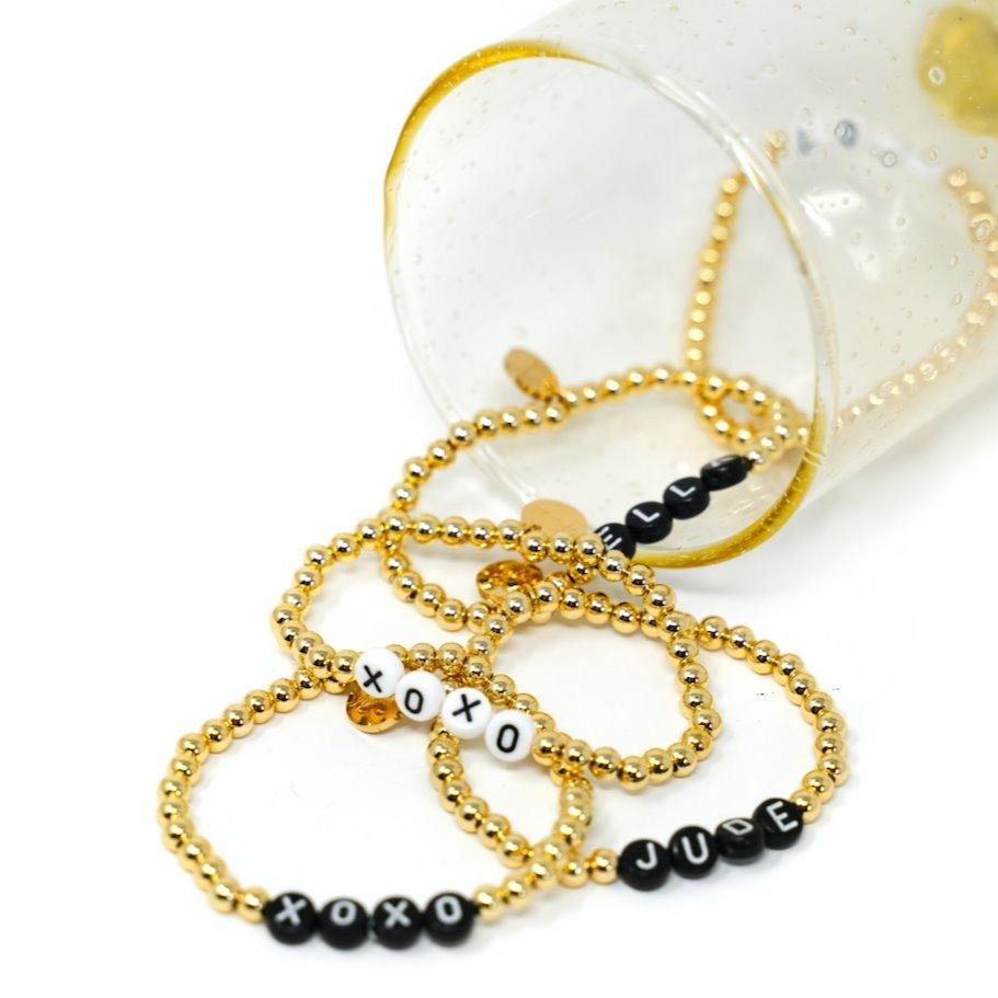 Customized Stretch Beaded Bracelets