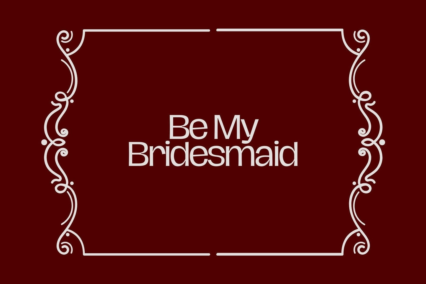 Bridesmaid Box 2-Piece Gift Set