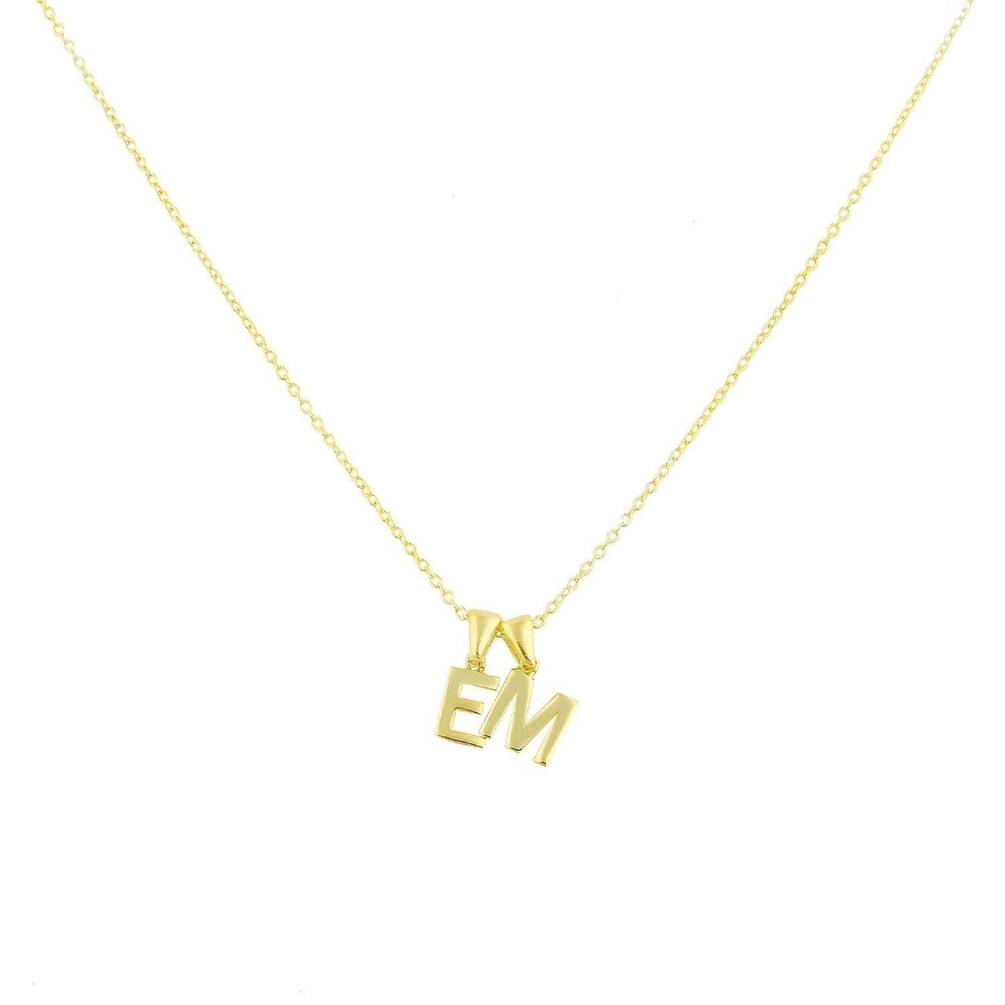 Custom Layered Initial Necklace