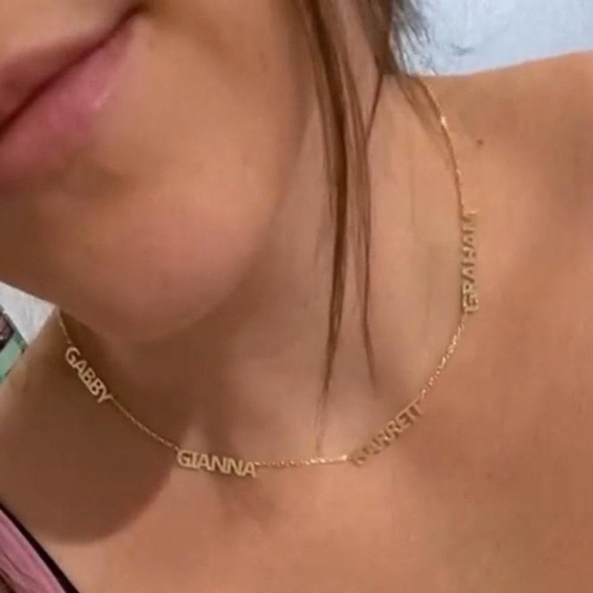 Custom My Mantra/Name Necklaces