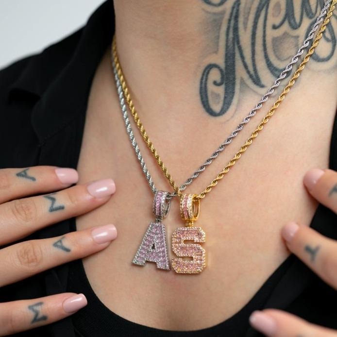 Customized Game Day Bling Necklace