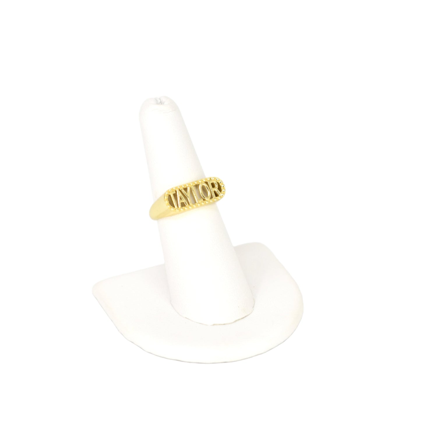 Custom Nameplate Ring