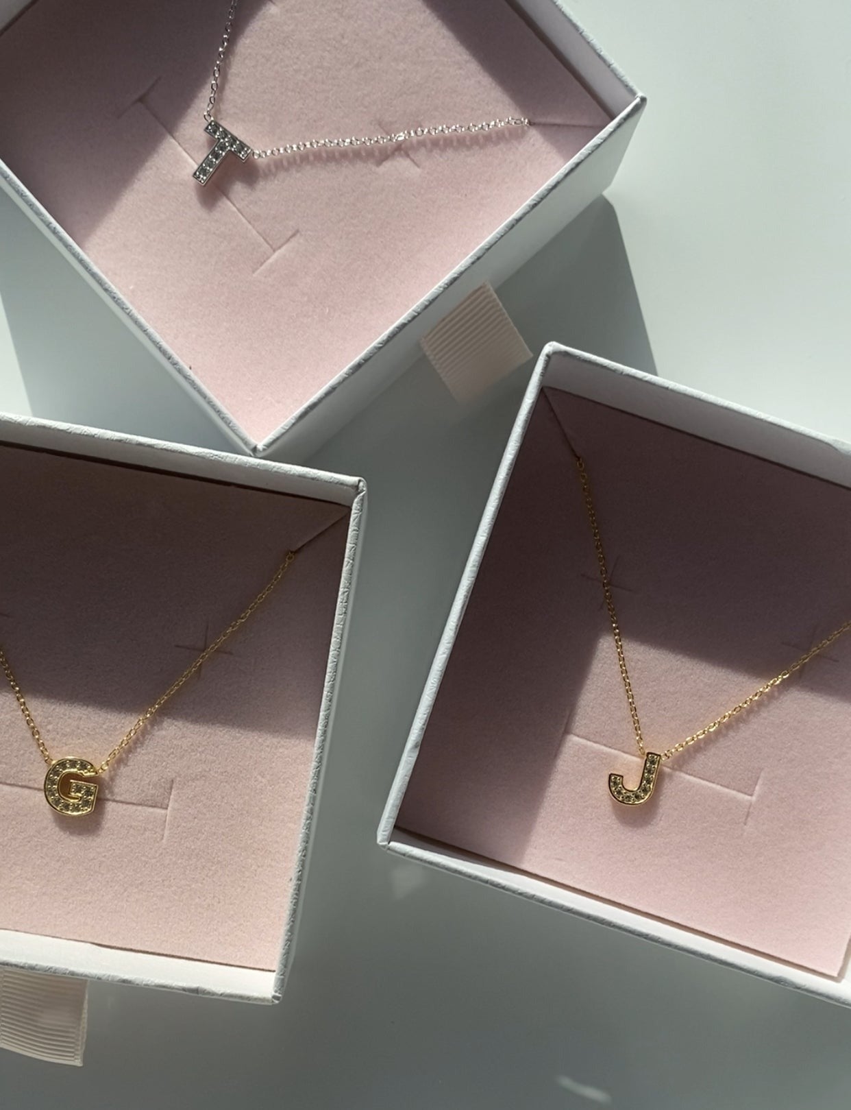 Custom Bold Initial Necklace