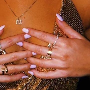 Zodiac Olde English Adjustable Rings