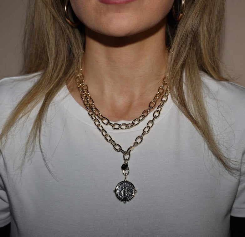 Two Tone Bee Charm