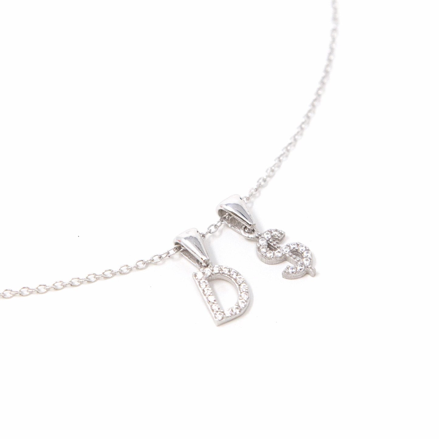 Custom Layered Initial Necklace