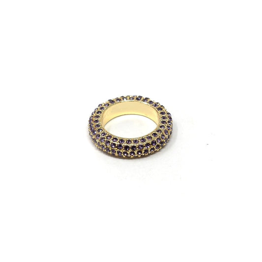Darling Diva Lavender Crystal Ring